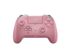 Controle Raiju Tournament para PS4 Quartz Pink