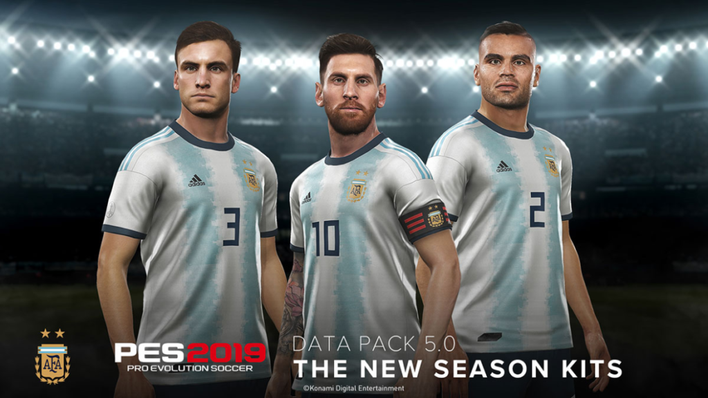 PES 2019 - Updated kits