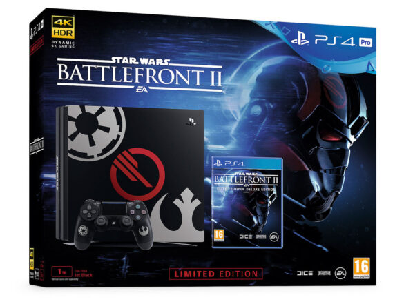 PS4 Pro versão Star Wars Battlefront 2