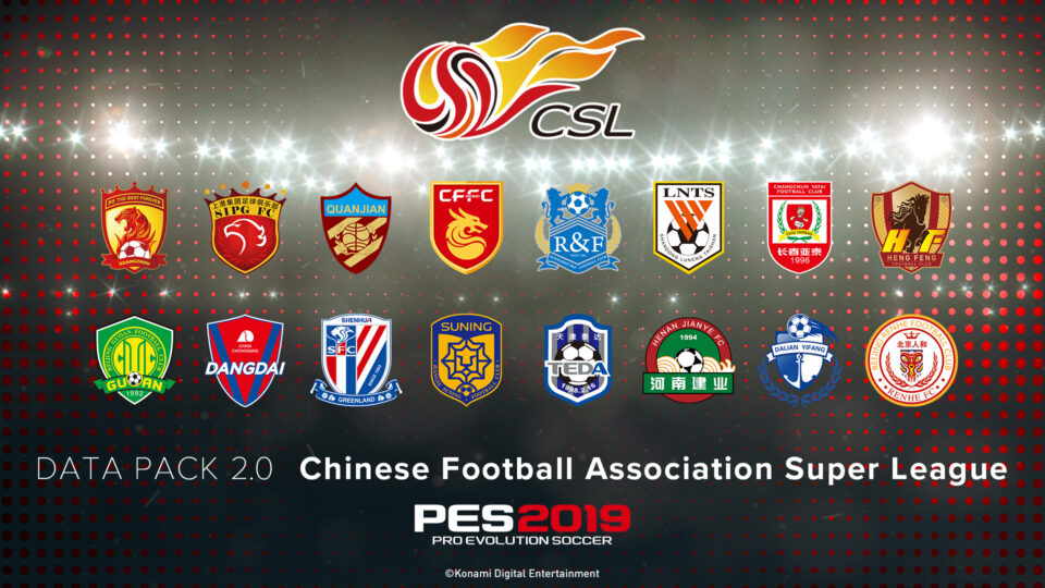 PES 2019 Super Liga Chinesa Data Pack 2.0