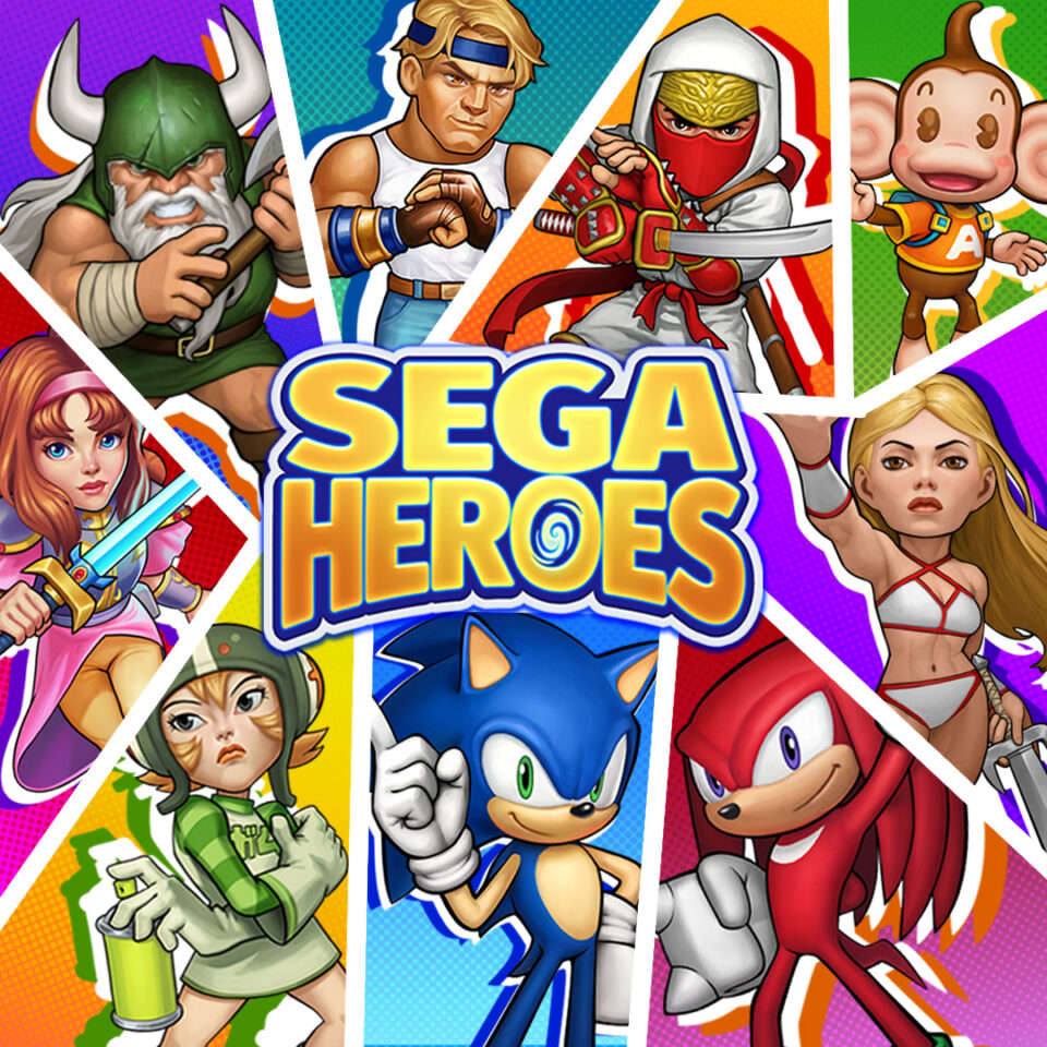 Sega heroes capa