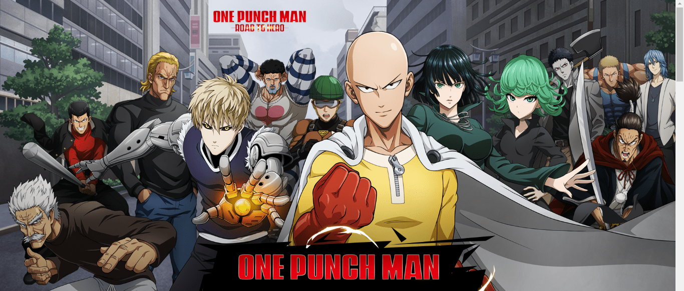 Saitama volta no jogo mobile One Punch Man – Road to Hero!