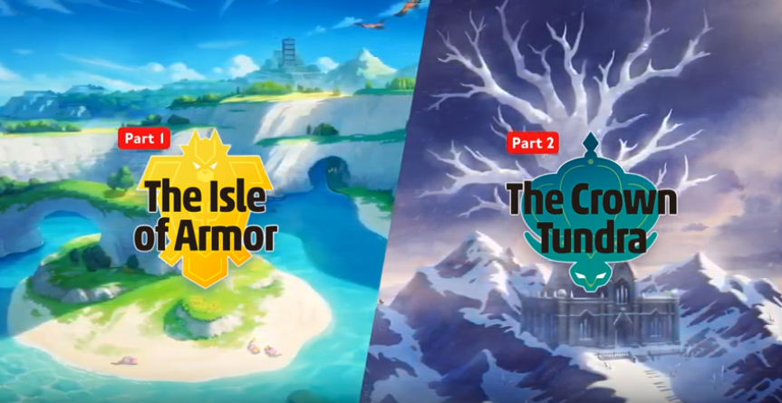 Pokémon Sword e Shield DLCs: The Isle of Armor e The Crown Tundra